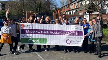 HC-One's Meadow Bank House care home jumps for joy in latest CQC Report
